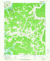 Download a high-resolution, GPS-compatible USGS topo map for Warsaw East, MO (1966 edition)