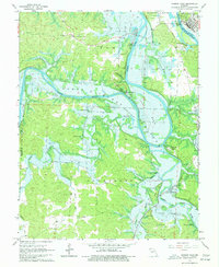 Download a high-resolution, GPS-compatible USGS topo map for Warsaw West, MO (1977 edition)