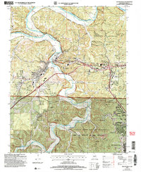 Download a high-resolution, GPS-compatible USGS topo map for Waynesville, MO (2006 edition)