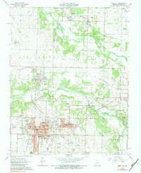 Download a high-resolution, GPS-compatible USGS topo map for Webb City, MO (1984 edition)