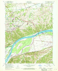 Download a high-resolution, GPS-compatible USGS topo map for Weldon Spring, MO (1969 edition)