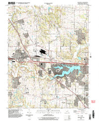 Download a high-resolution, GPS-compatible USGS topo map for Wentzville, MO (2003 edition)