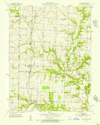 Download a high-resolution, GPS-compatible USGS topo map for West Line, MO (1954 edition)