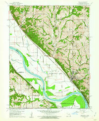 Download a high-resolution, GPS-compatible USGS topo map for Weston, MO (1962 edition)