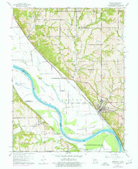 Download a high-resolution, GPS-compatible USGS topo map for Weston, MO (1976 edition)