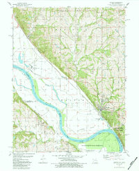 Download a high-resolution, GPS-compatible USGS topo map for Weston, MO (1984 edition)