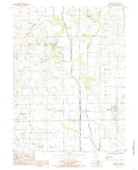 Download a high-resolution, GPS-compatible USGS topo map for Wheeling, MO (1985 edition)
