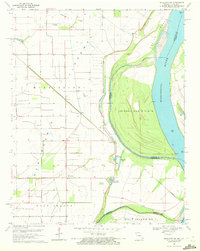 Download a high-resolution, GPS-compatible USGS topo map for Wickliffe SW, MO (1972 edition)