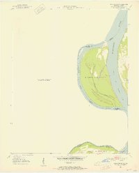preview thumbnail of historical topo map of Mississippi County, MO in 1951