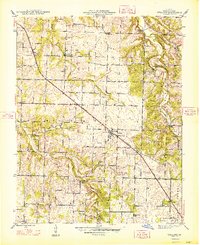 Download a high-resolution, GPS-compatible USGS topo map for Willard, MO (1948 edition)