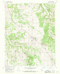 Download a high-resolution, GPS-compatible USGS topo map for Willard, MO (1971 edition)