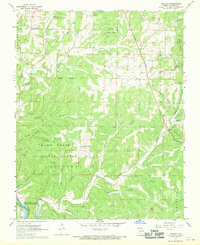 Download a high-resolution, GPS-compatible USGS topo map for Willhoit, MO (1970 edition)