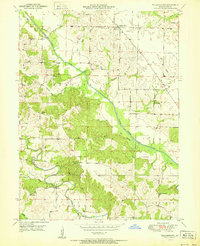 Download a high-resolution, GPS-compatible USGS topo map for Williamstown, MO (1951 edition)
