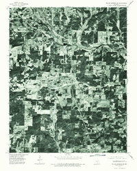 1976 Map of Willow Springs NW, 1977 Print
