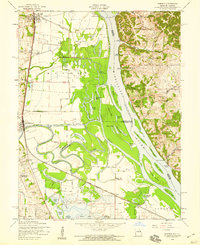 Download a high-resolution, GPS-compatible USGS topo map for Winfield, MO (1959 edition)