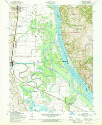 Download a high-resolution, GPS-compatible USGS topo map for Winfield, MO (1969 edition)
