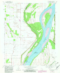 Download a high-resolution, GPS-compatible USGS topo map for Wolf Island, MO (1983 edition)
