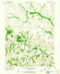 Download a high-resolution, GPS-compatible USGS topo map for Woodlawn, MO (1960 edition)