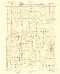 1940 Map of Worland