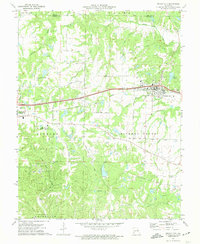 Download a high-resolution, GPS-compatible USGS topo map for Wright City, MO (1974 edition)