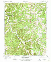 Download a high-resolution, GPS-compatible USGS topo map for Yancy Mills, MO (1975 edition)