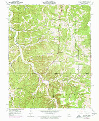 Download a high-resolution, GPS-compatible USGS topo map for Yancy Mills, MO (1977 edition)