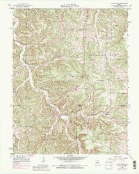 Download a high-resolution, GPS-compatible USGS topo map for Yancy Mills, MO (1984 edition)