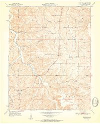 Download a high-resolution, GPS-compatible USGS topo map for Yancy Mills, MO (1951 edition)