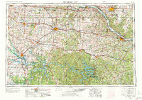 Download a high-resolution, GPS-compatible USGS topo map for Jefferson City, MO (1973 edition)