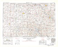 1954 Map of Jefferson City