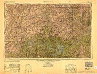 1947 Map of Jefferson City, 1949 Print