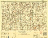 1947 Map of Joplin, 1954 Print