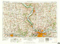 preview thumbnail of historical topo map of Kansas City, KS in 1960