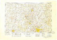 1950 Map of Kansas City