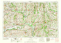 preview thumbnail of historical topo map of Moberly, MO in 1960