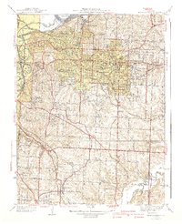 Download a high-resolution, GPS-compatible USGS topo map for Independence, MO (1940 edition)