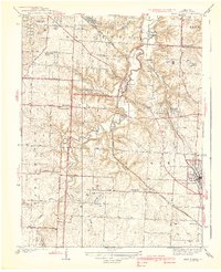 1939 Map of Lee's Summit, MO