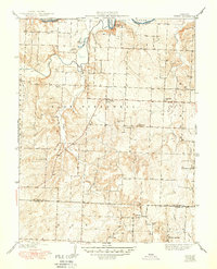 Download a high-resolution, GPS-compatible USGS topo map for Tiffin, MO (1950 edition)