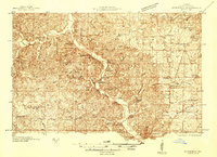 Download a high-resolution, GPS-compatible USGS topo map for Doniphan, MO (1937 edition)