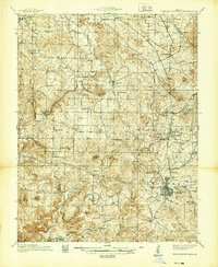 1939 Map of Fredericktown