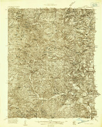 Download a high-resolution, GPS-compatible USGS topo map for Gainesville, MO (1934 edition)