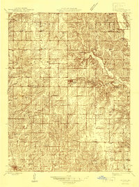 preview thumbnail of historical topo map of Daviess County, MO in 1946