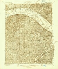 1936 Map of Hermann