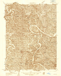 1934 Map of Linn, MO