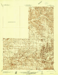 1937 Map of Ozark