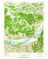 Download a high-resolution, GPS-compatible USGS topo map for Augusta, MO (1963 edition)