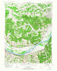 Download a high-resolution, GPS-compatible USGS topo map for Augusta, MO (1967 edition)
