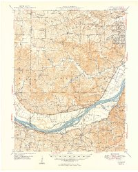 Download a high-resolution, GPS-compatible USGS topo map for Augusta, MO (1949 edition)