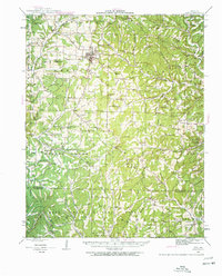 Download a high-resolution, GPS-compatible USGS topo map for Ava, MO (1960 edition)