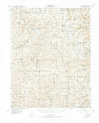 1941 Map of Wright County, MO, 1974 Print